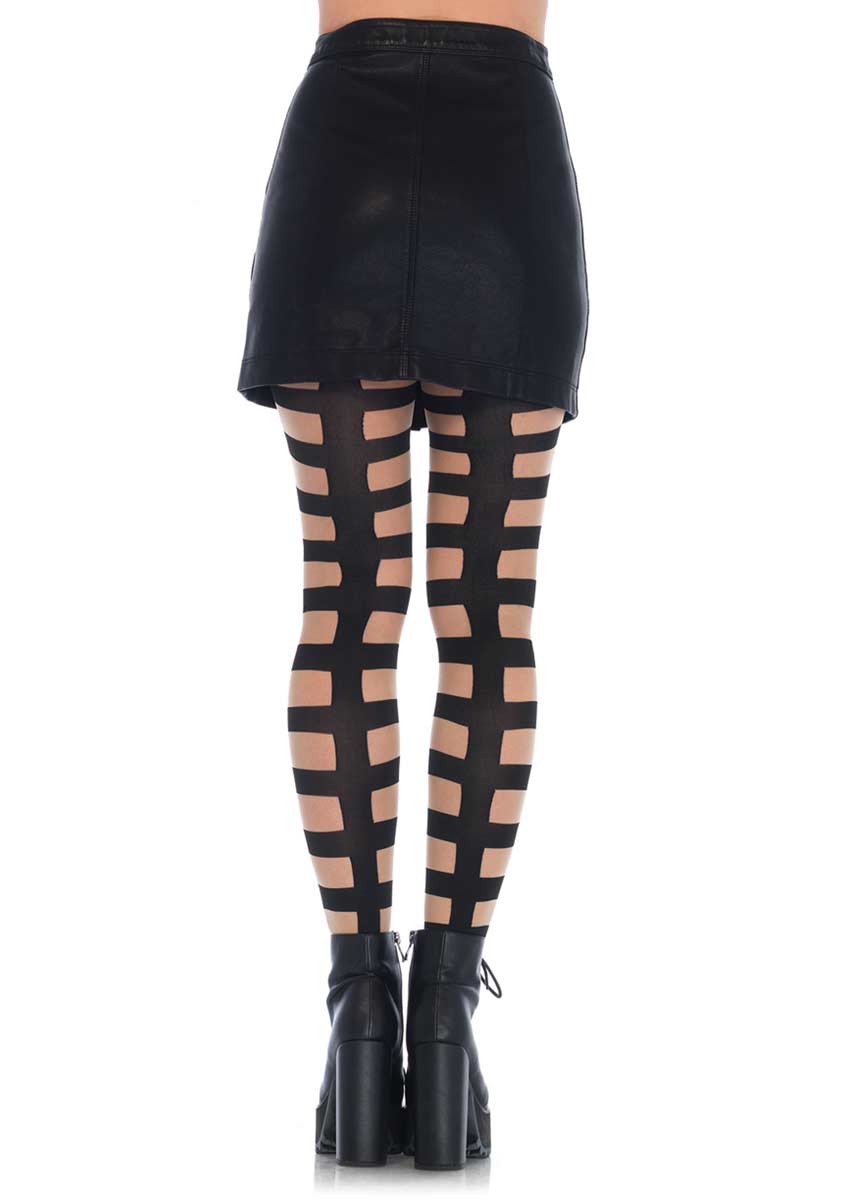 Leg Avenue Caged In Strappy Illusion Tights in Hosiery, Leggings ...