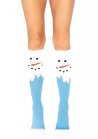 5612 Snow Man Knee High Socks