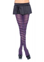 7100 Nylon Stripe Tights