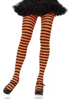 7100 Nylon Stripe Tights