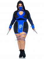 85401X 3 Pc Dragon Ninja, Includes Hooded Romper With Keyhole Cut Out, Dragon Pr