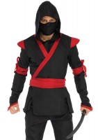 85653 5pc Ninja, Includes Shirt With Attached Wraps, Belt, Pants With Attached W