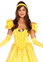 3 Piece Bell Of The Ball,long Satin Ball Gown,head Piece And Clear Straps