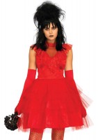 86730 2 Piece Beetle Bride, Includes Satin And Lace Dress With Tiered Tulle Skir