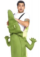 86878 Man Eating Alligator, Features Easy Step In Foam Alligator With Adjustable