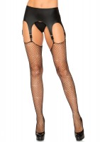 9124 Rhinestone Fishnet Stockings
