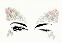 EYE004 Arista Adhesive Face Jewels Sticker