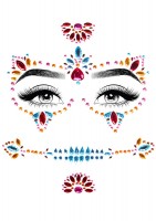 EYE020 Dotd Adhesive Face Jewels Sticker