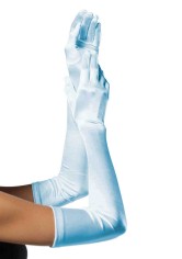 16B Extra Long Satin Gloves
