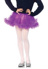 Girl Petticoats Med/lge Purple
