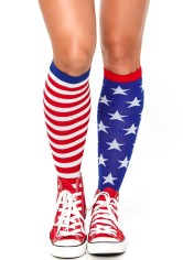 5617 Stars And Stripes Knee Highs