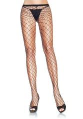 9006 Lycra Industral Fishnet Panty Hose With Lurex