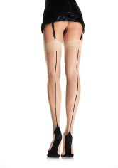9213 Lycra Cuban Foot Stocking