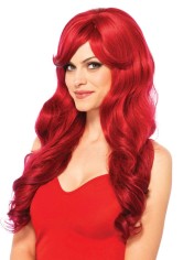 Long Wavy Wig With Adjustable Strap