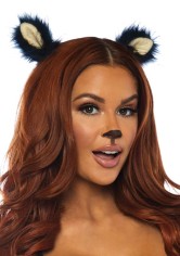 A2842 2pc Furry Ear Clips