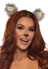 A2842 2pc Furry Ear Clips