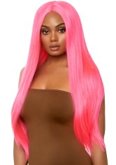 A2864 33 Long Straight Center Part Wig