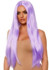A2864 33 Long Straight Center Part Wig