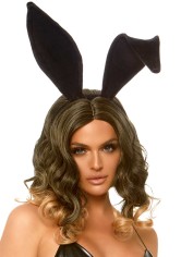 A2868 Bendable Velvet Bunny Ears