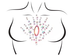 BODY007 Juniper Adhesive Body Jewels Sticker