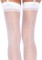 Sheer Back Seam Stocking O/s W