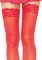 Nylon Sheer Thi Hi With Lace Top