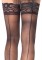 Stay Up Sheer Lace Top Backseam Thigh Highs