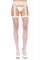 Sheer Thi Hi With Lace Garter Belt