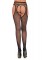 Fishnet Suspender Hose With Scalloped Trim
