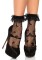 3048 Galaxy Net Lace Ruffle Anklet
