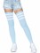 6605 Athlete Thigh Hi With 3 Stripe Top