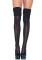 Acrylic Pointelle Over The Knee Scrunch Sock
