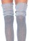 6906 Acrylic Pointelle Over The Knee Scrunch Sock