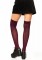 6926 Spandex Rib Knit Over The Knee Socks