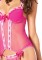 2 Piece Padded Underwire Cami Garterand Matching Panty