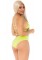 81602 2 Pc Opaque Cage Strap Bra Top And Strappy Brazilian Briefs