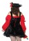 83157X Vixen Pirate Wench With Velvet Double Lace Up Corset Dress