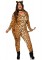 83666X 3 Pc Cougar, Includes Brushed Lycra Catsuit With Attached Tail, Heart Cho