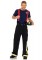 83684 3 Piece Fire Captain Pants With Reflective Trim T Shirt Suspenders