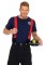 83684 3 Piece Fire Captain Pants With Reflective Trim T Shirt Suspenders