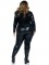 85047X Lame Zipper Front Catsuit