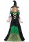 85240 2 Piece Storybook Witch Dress With Tiered Glitter Tulle Hat With Veil