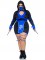 85401X 3 Pc Dragon Ninja, Includes Hooded Romper With Keyhole Cut Out, Dragon Pr
