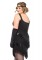 85474X 2 Piece Glamour Flapper Sequin And Fringe Dress Headband