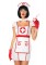 3 Piece Hospital Heartbreaker,apron Dress,collar Choker,head Piece