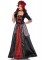 2 Piece Blood Countess,long Victorian Ball Gown And Choker
