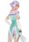 85568 2 Piece Roaring 20s Trixie, Sequin Dress With Zig Zag Fring, Sequin Headba