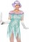 85568 2 Piece Roaring 20s Trixie, Sequin Dress With Zig Zag Fring, Sequin Headba