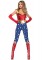 2 Piece Sensational Super Hero,catsuit And Head Piece