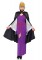 4 Piece Deadly Dark Queen,dress,cape,cowl Head Piece,crown